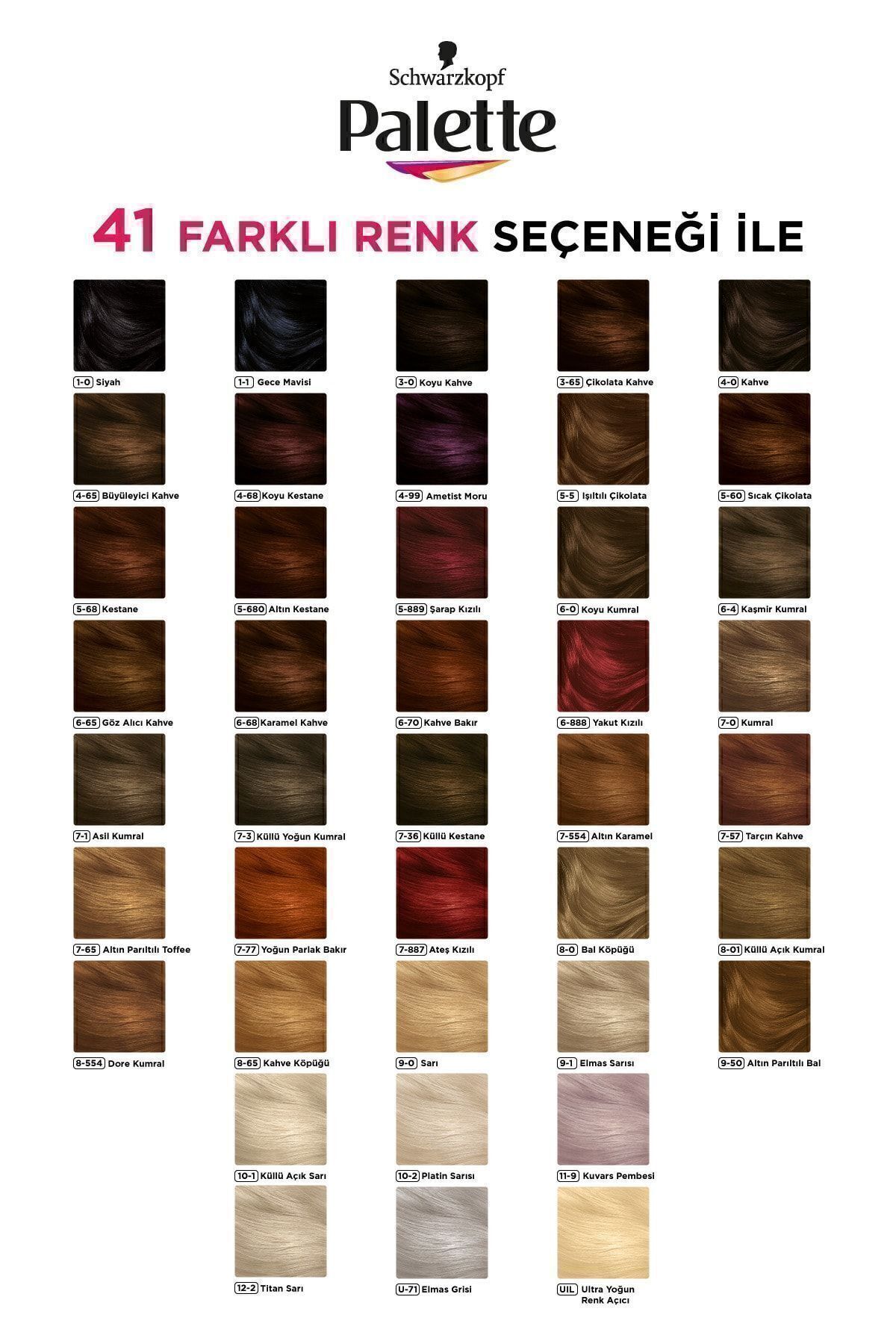 Palette Deluxe 7-554 Altın Karamel-