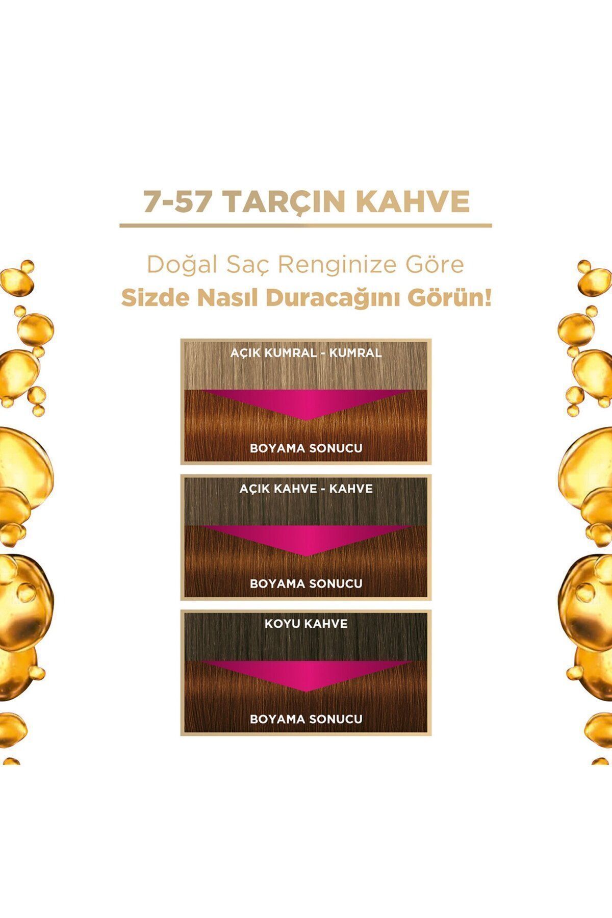 Palette Deluxe Yoğun Renkler 7-57 Tarçın Kahve-