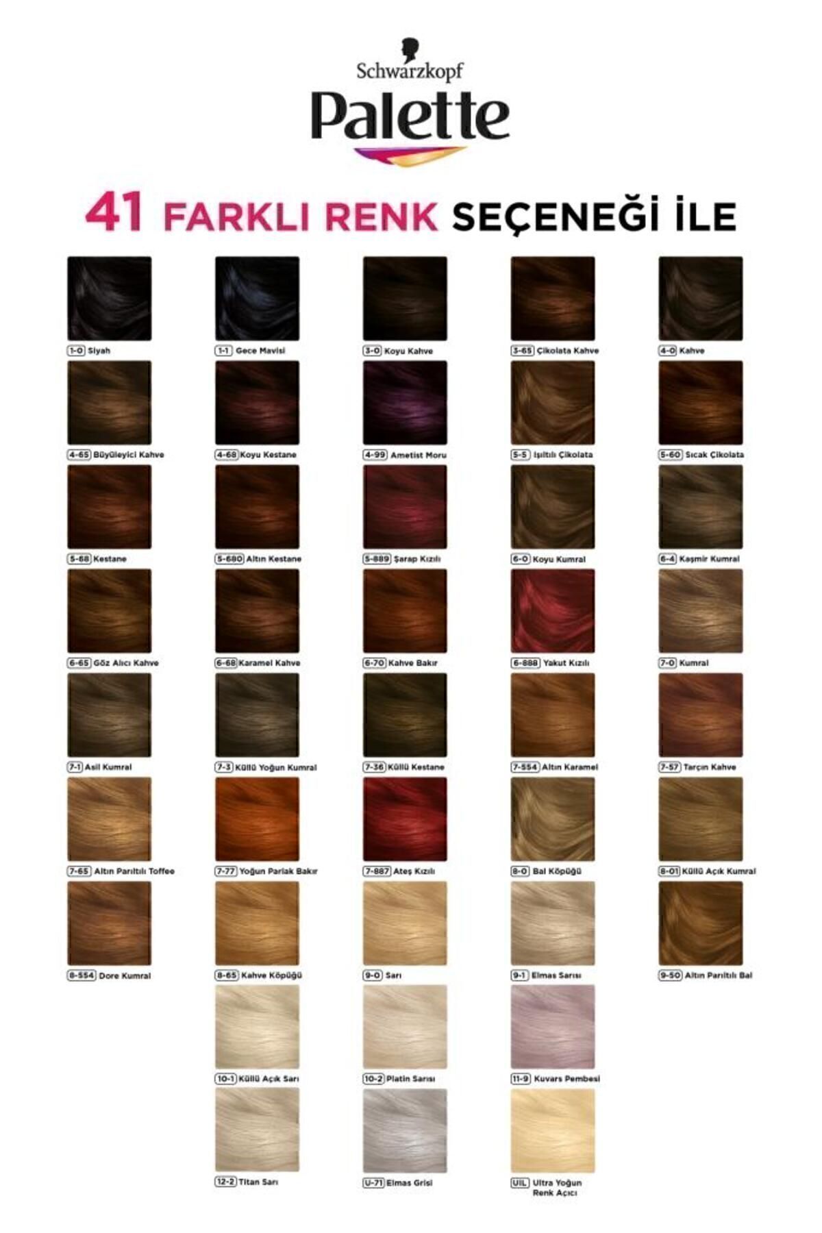 Palette Deluxe Yoğun Renkler 7-57 Tarçın Kahve-
