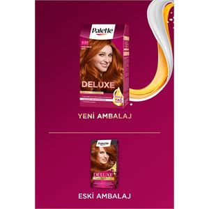 PALETTE DELUXE 7-77 YOĞUN PARLAK BAKIR SAÇ BOYASI-