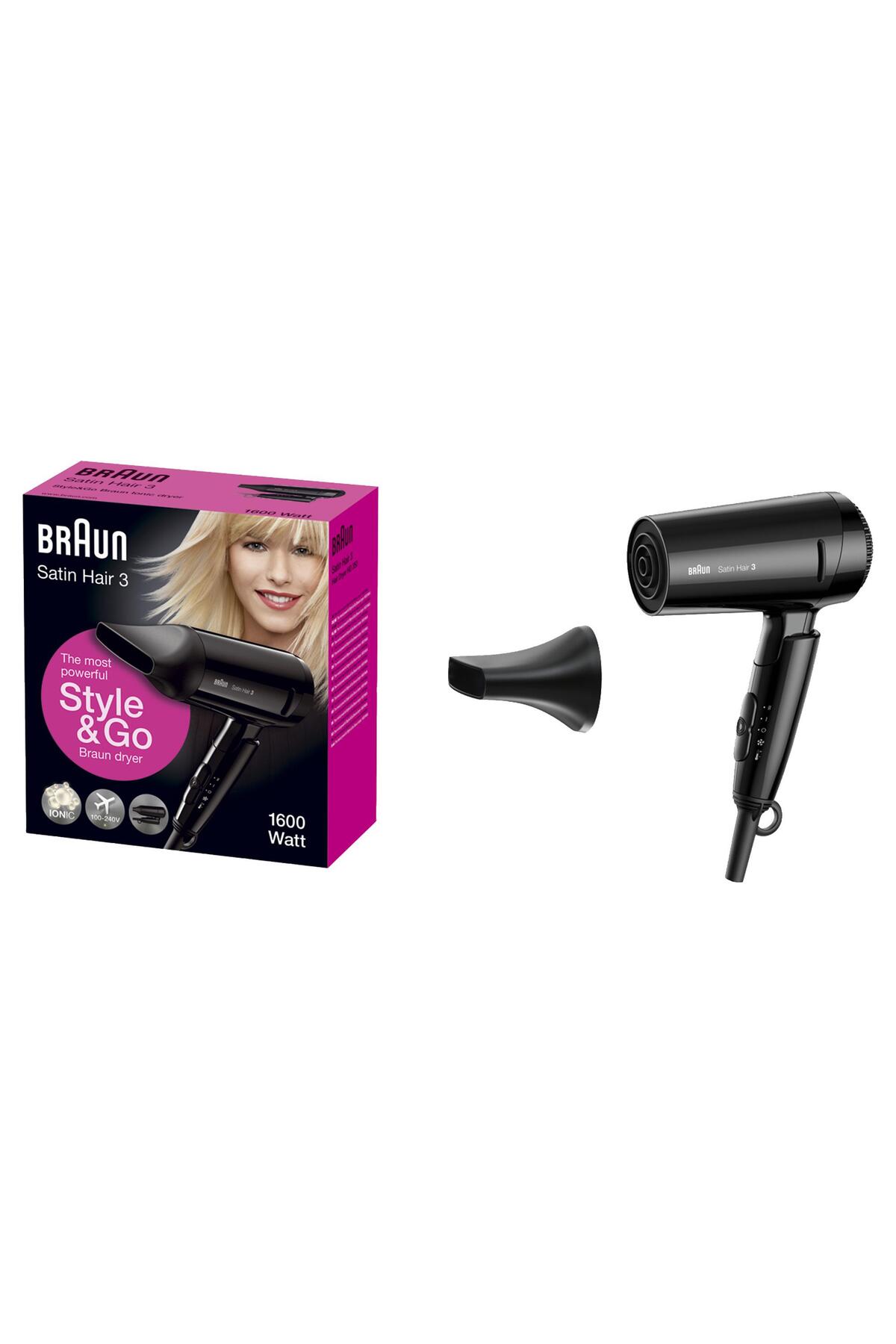 BRAUN SATİN HAİR 3 HD350 SAÇ KURUTMA MAKİNASI-