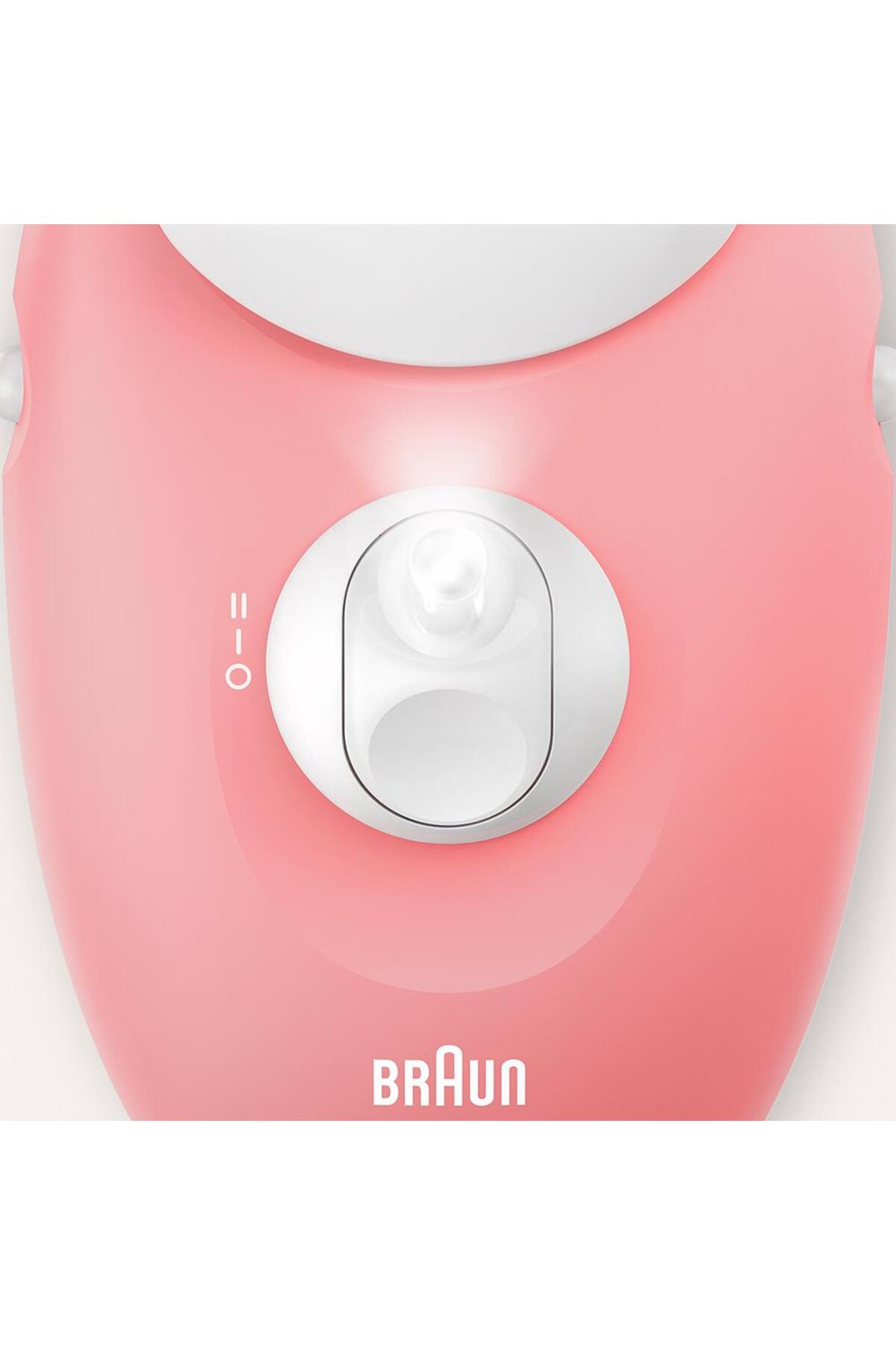 BRAUN SİLK-ÉPİL 3 3176 SMARTLİGHT 2 HIZ AYARI, KABLOLU EPİLATÖR-