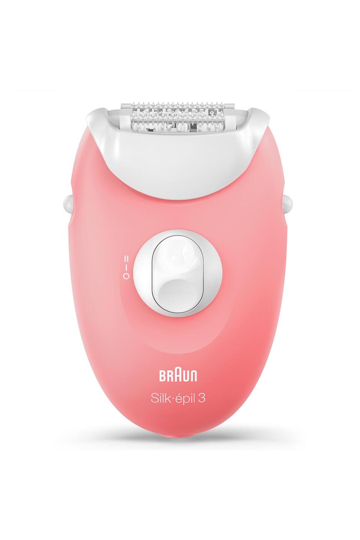 BRAUN SİLK-ÉPİL 3 3176 SMARTLİGHT 2 HIZ AYARI, KABLOLU EPİLATÖR-