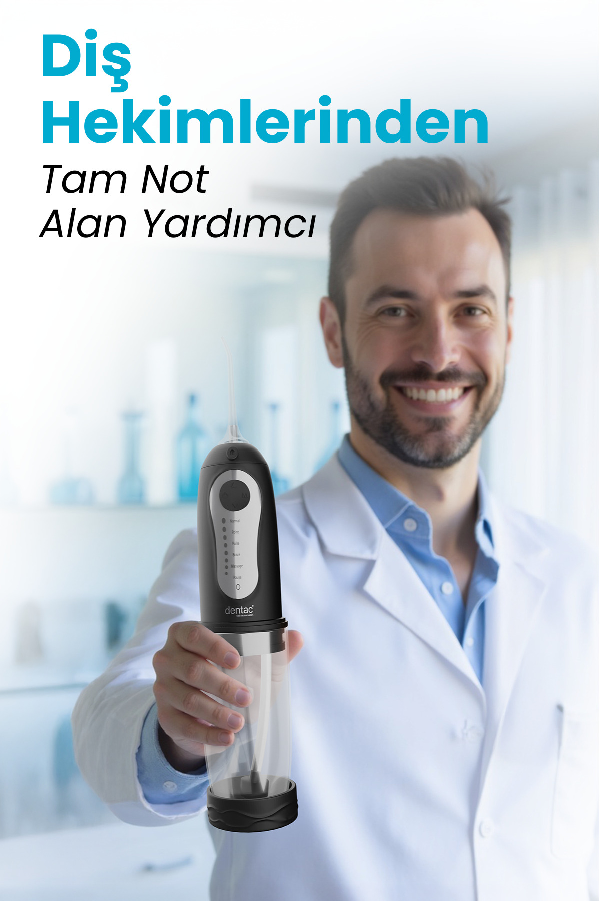 DENTİSTE DENTAC PORTATİF AĞIZ TEMİZLEME DUŞU-