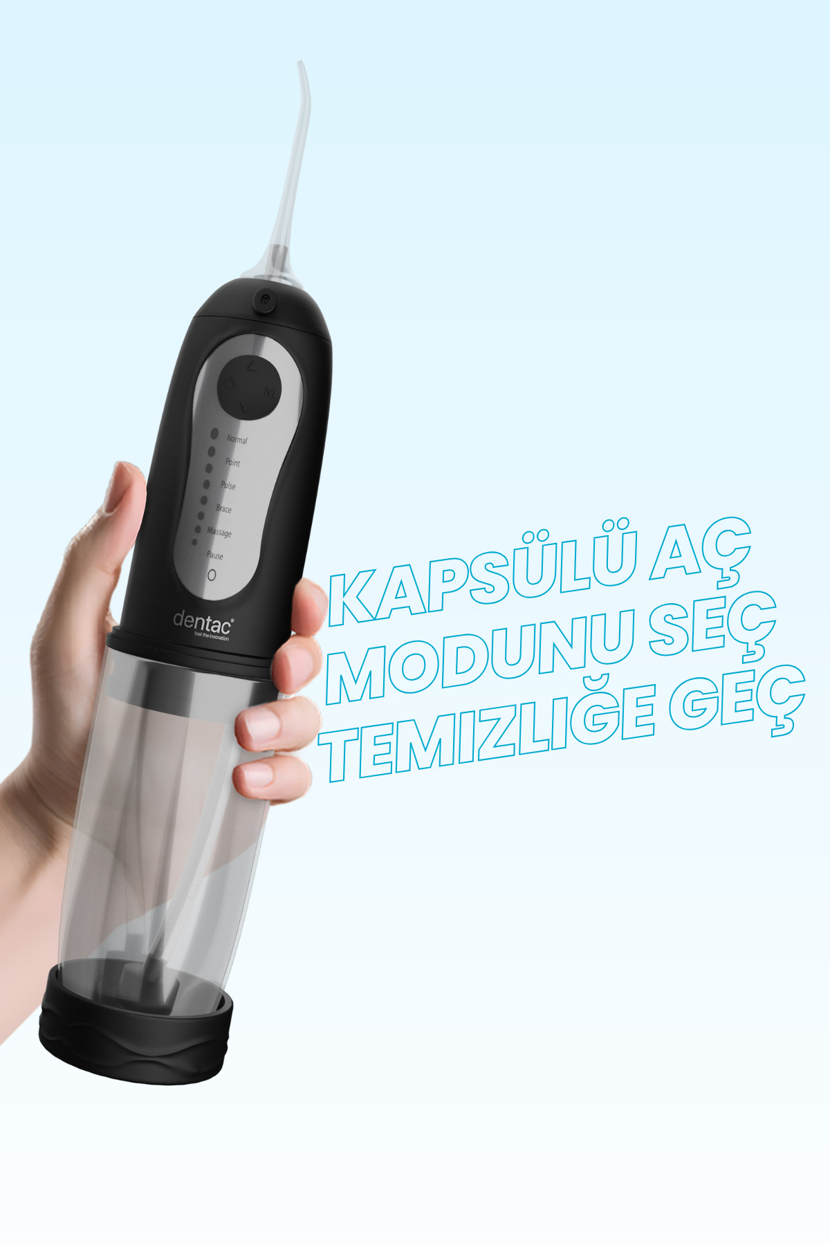 DENTİSTE DENTAC PORTATİF AĞIZ TEMİZLEME DUŞU-