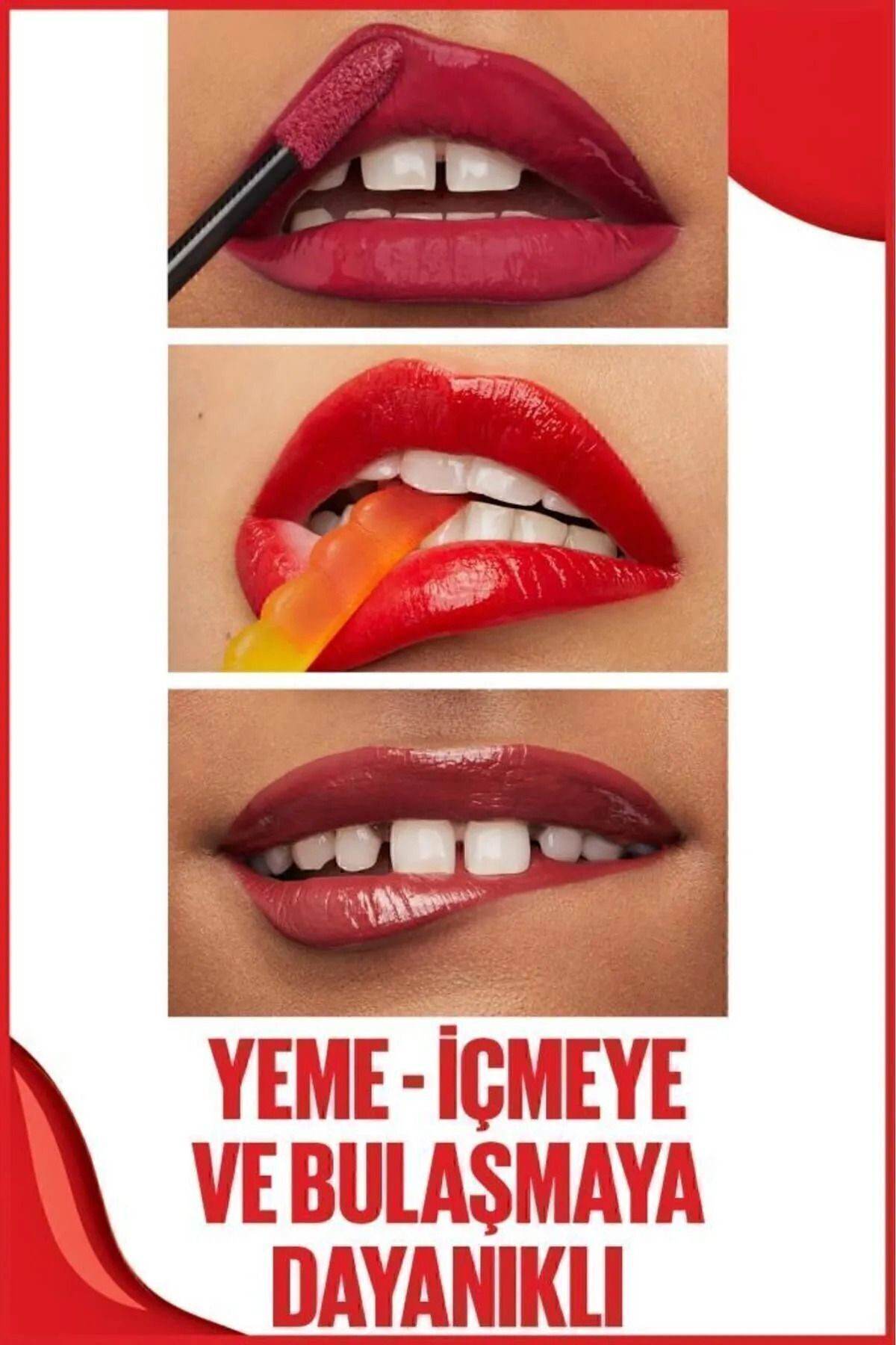 MAYBELLİNE NEW YORKKALICI LİKİT PARLAK RUJ 40 WİTT-