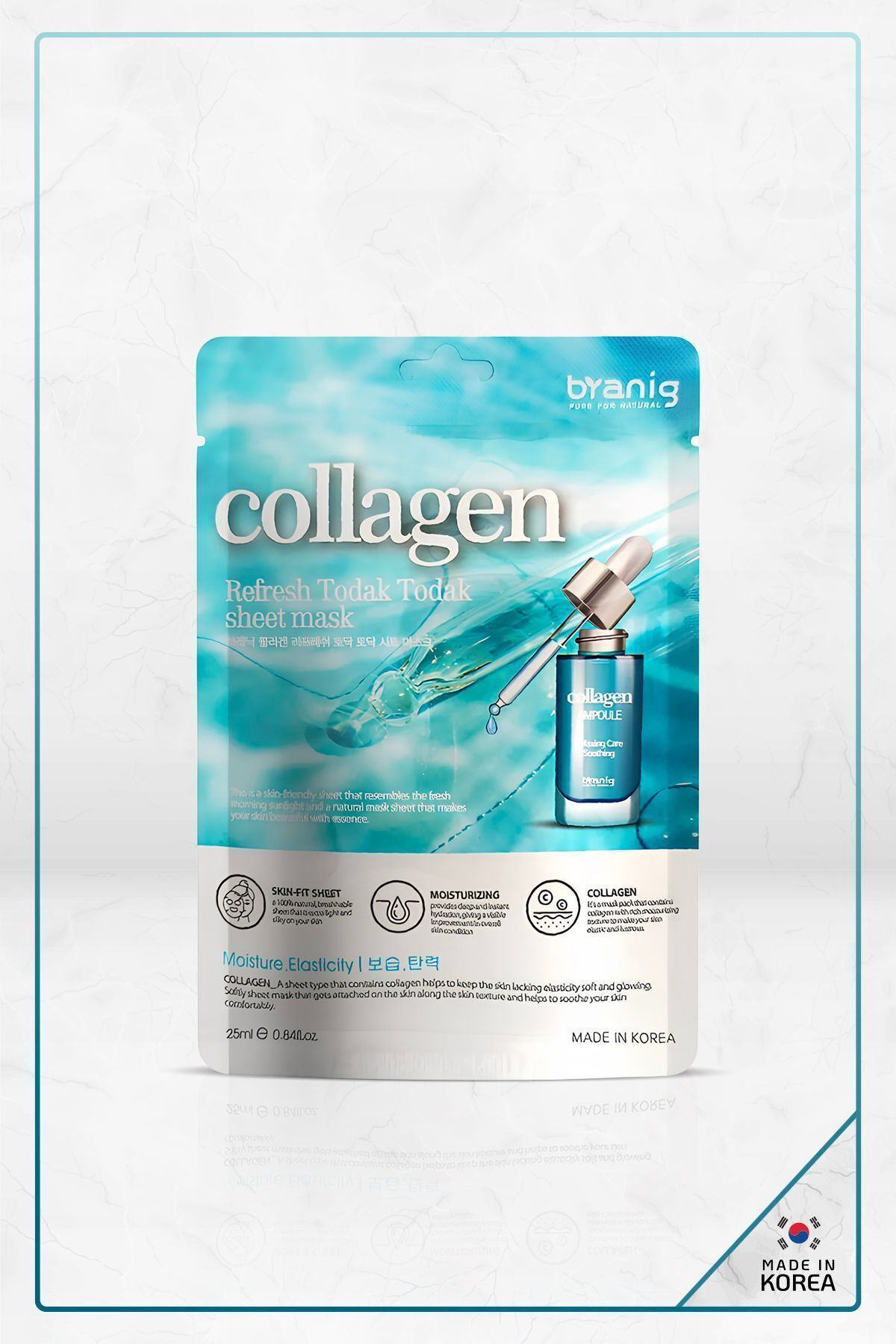 BRANIG KOLAJEN IÇEREN SIKILAŞTIRICI VE NEMLENDİRİCİ ETKİLİ LÜKS MASKE-