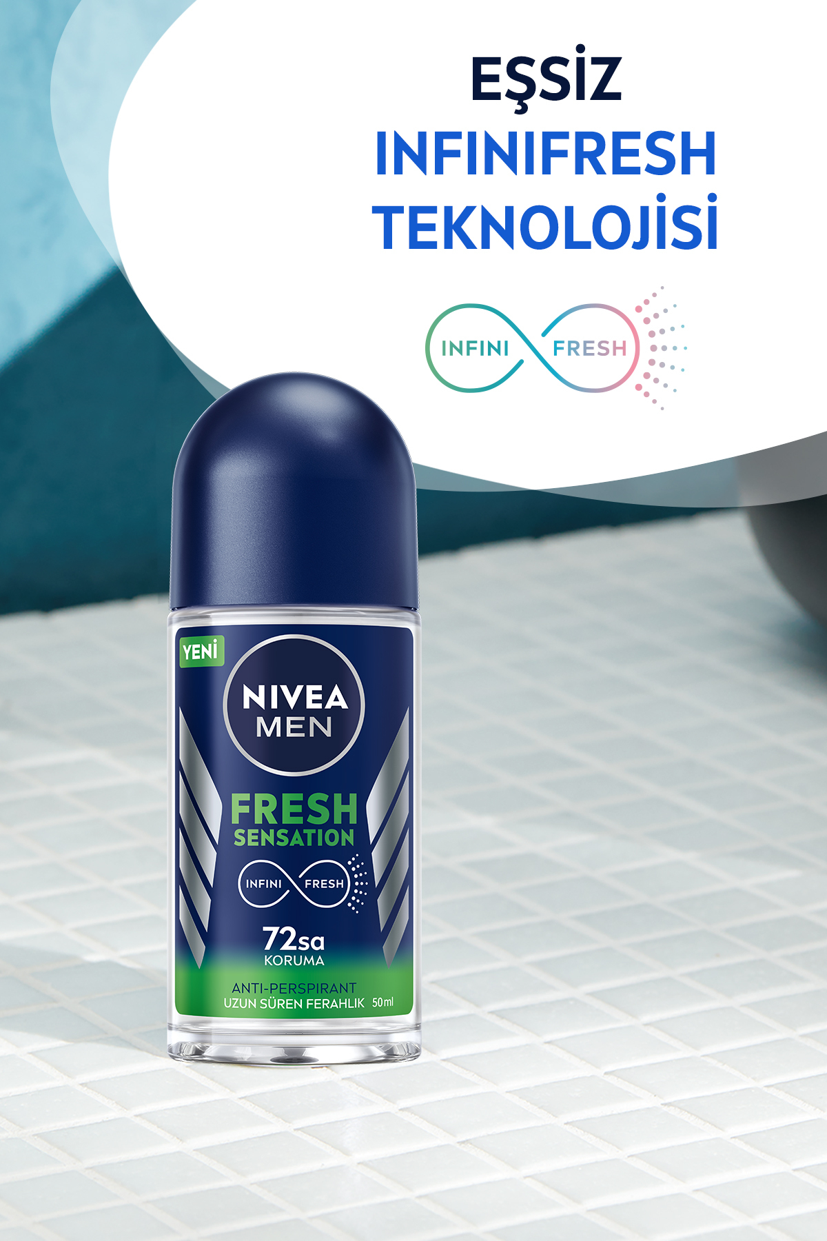 NİVEA ROLL-ON BAY FRESH SENSATİON 50ML-