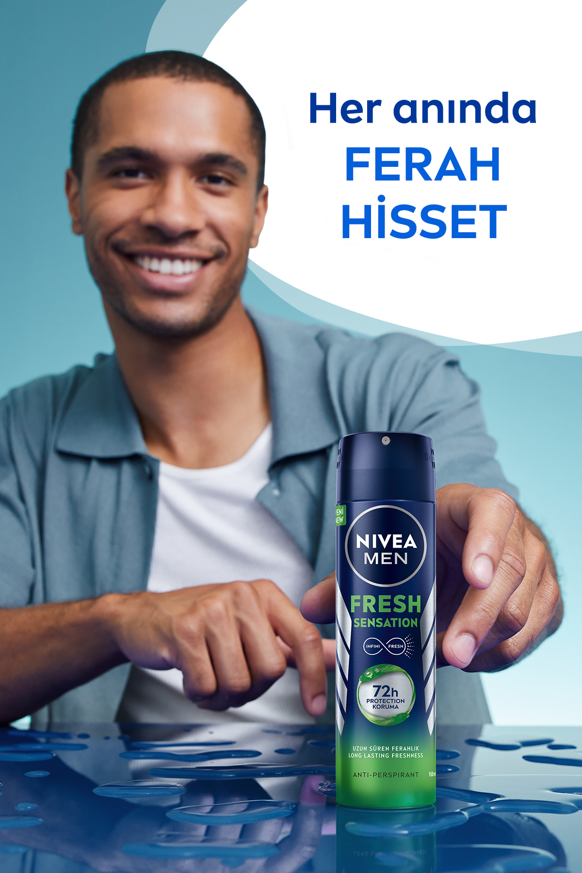 NİVEA ROLL-ON BAY FRESH SENSATİON 50ML-