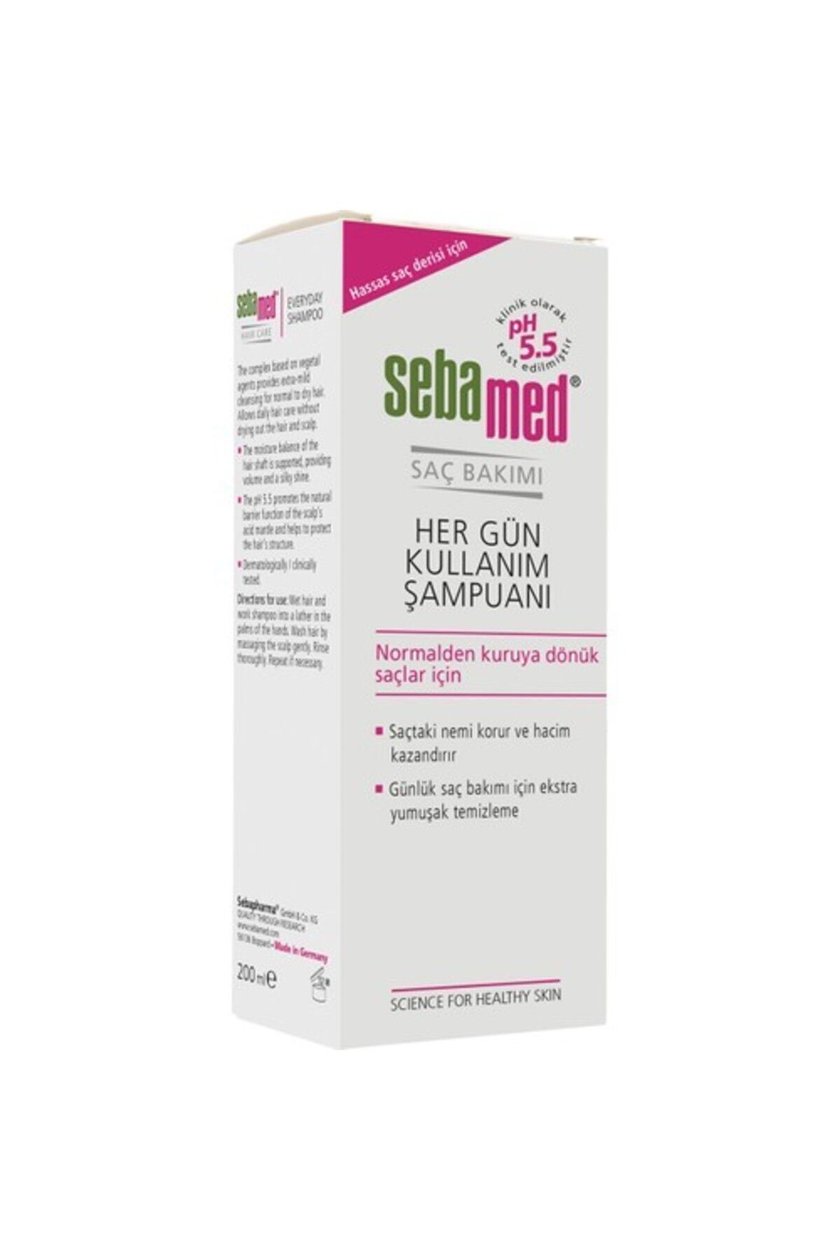 Sebamed Hergün kullanım  Şampuan 200 ml-