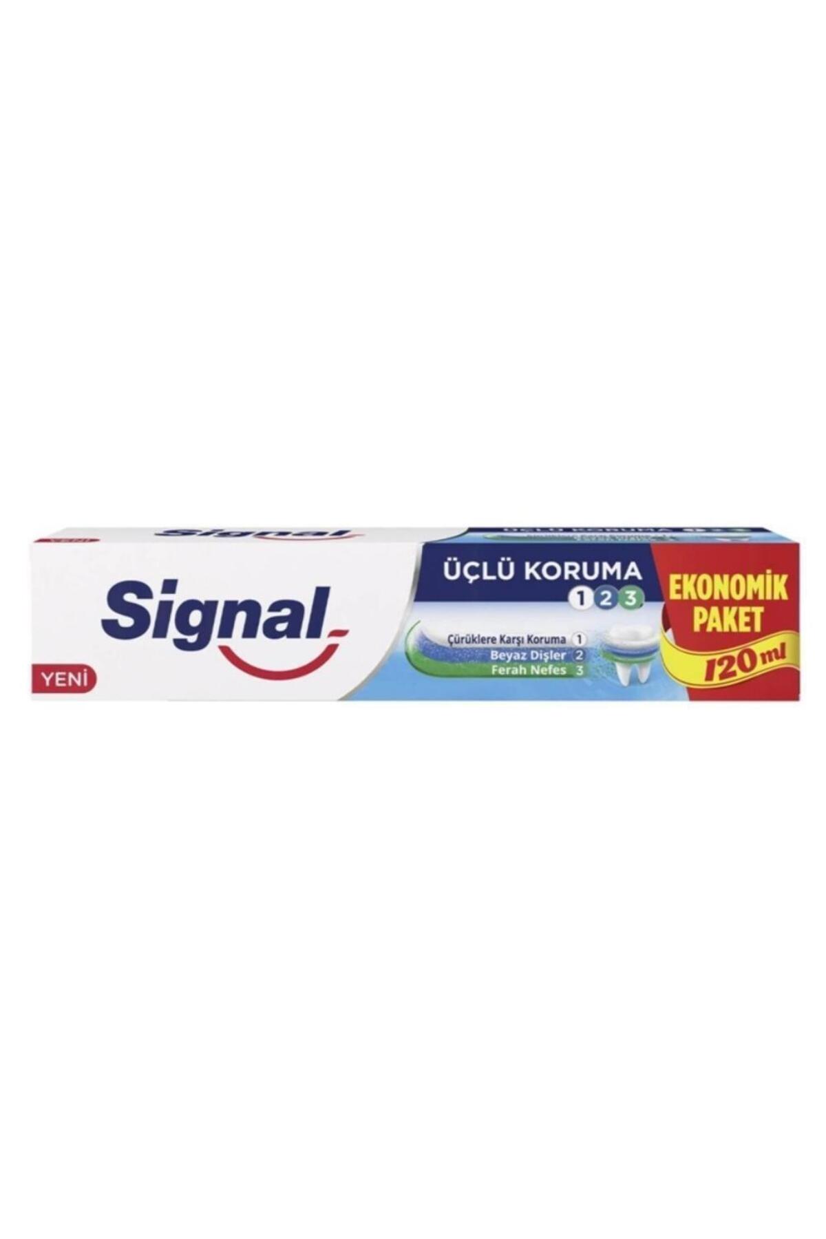Signal Diş Macunu Üçlü Koruma 120 ml-