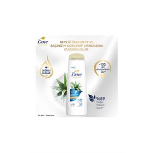 Dove ALOVERA VE ELMA SİRKESİ Şampuanı 400ML-