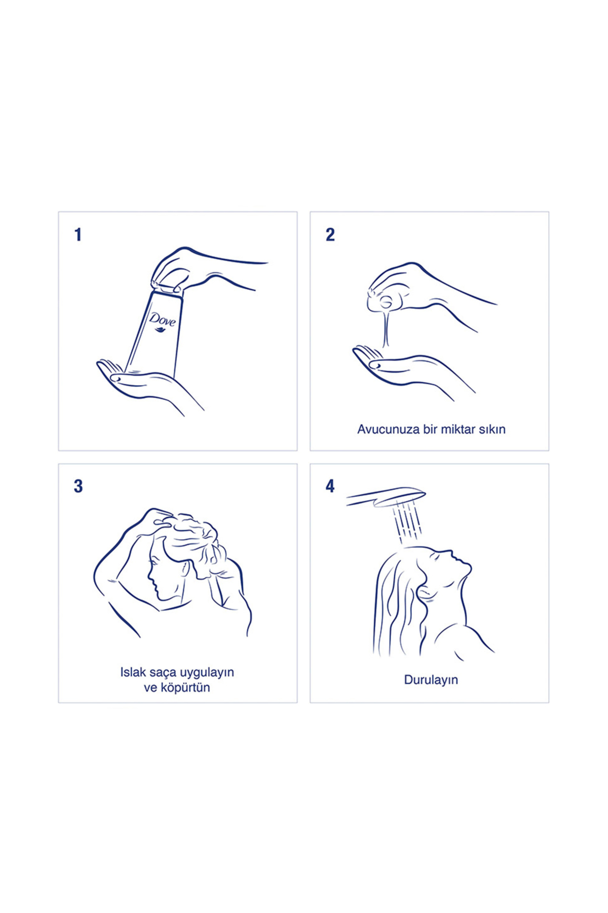 Dove ALOVERA VE ELMA SİRKESİ Şampuanı 400ML-