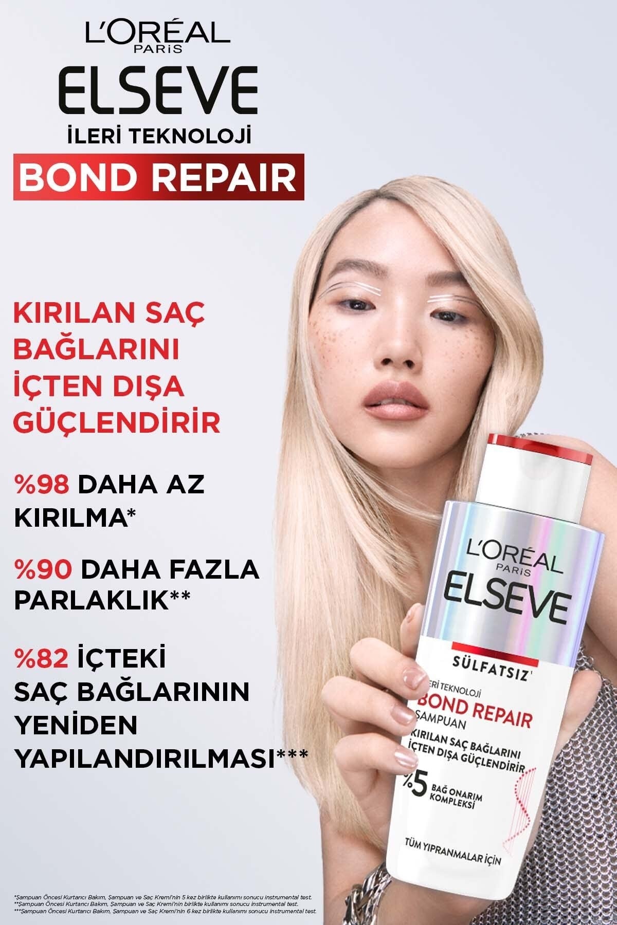 Elseve Bond Repair Tüm Yıpranmalar Için şampuan-