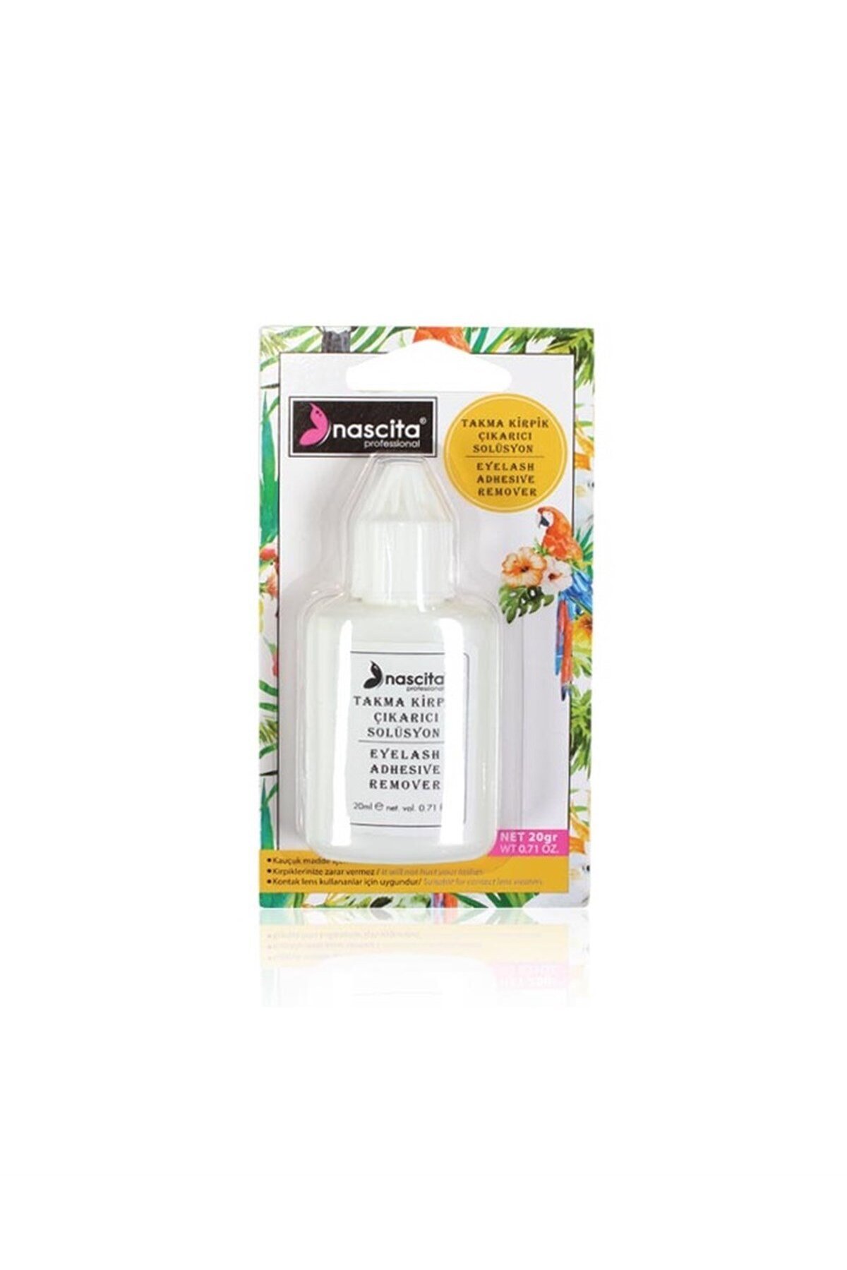 Nascita Takma Kirpik Çıkarıcı Solüsyon 20 ml-