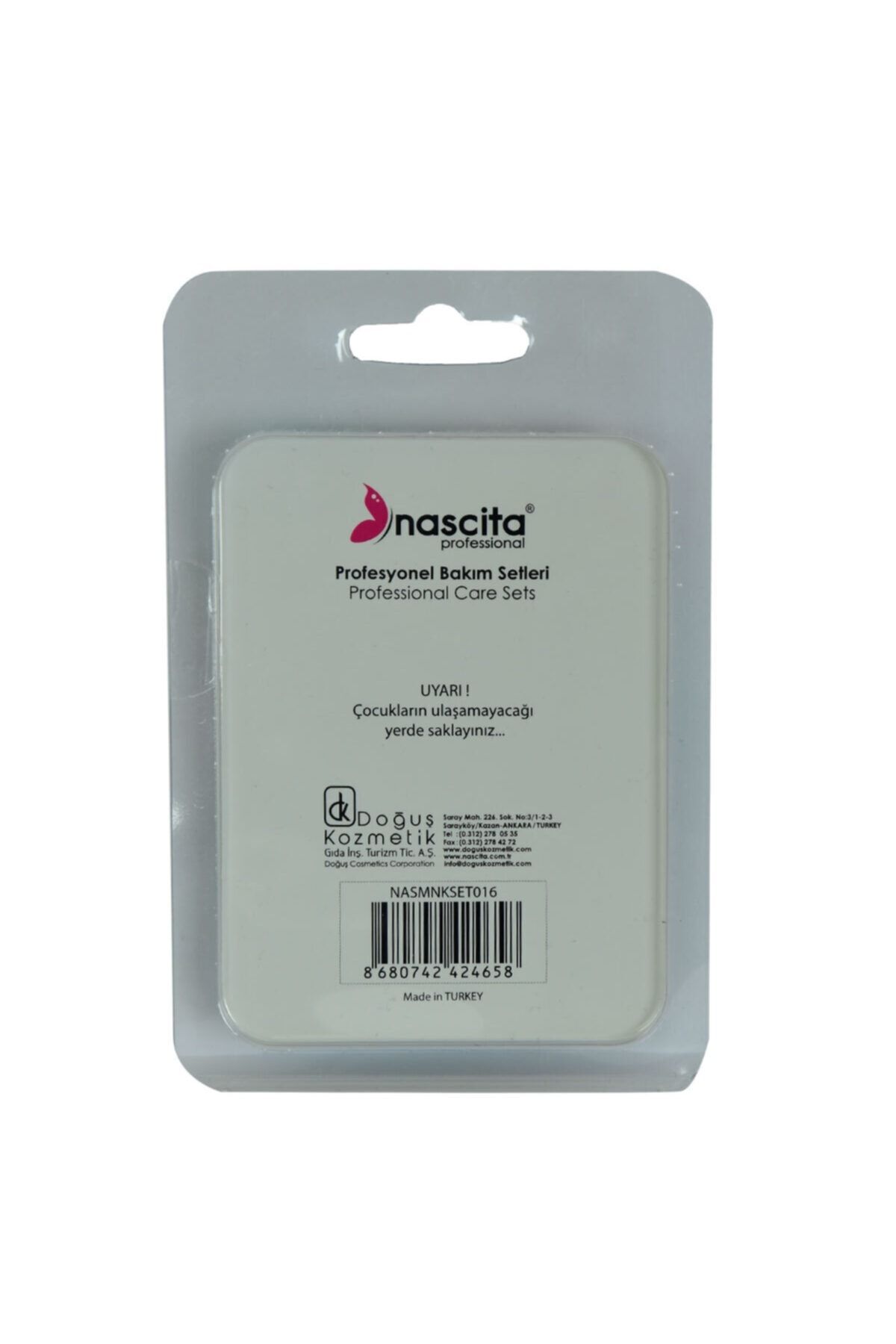 Nascita Cımbız Tırnak Makası 2 Li Profesyonel Bakı-