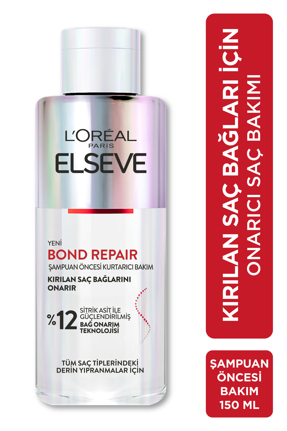 Elseve Bond Repair Tüm Yıpranmalar Için Şampuan Ön-