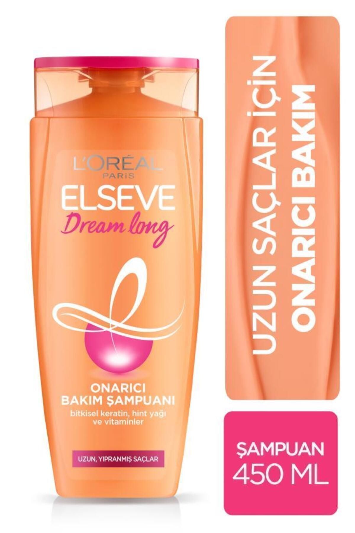 Elseve  Dream Long Onarıcı Bakım Şampuan 450ml-