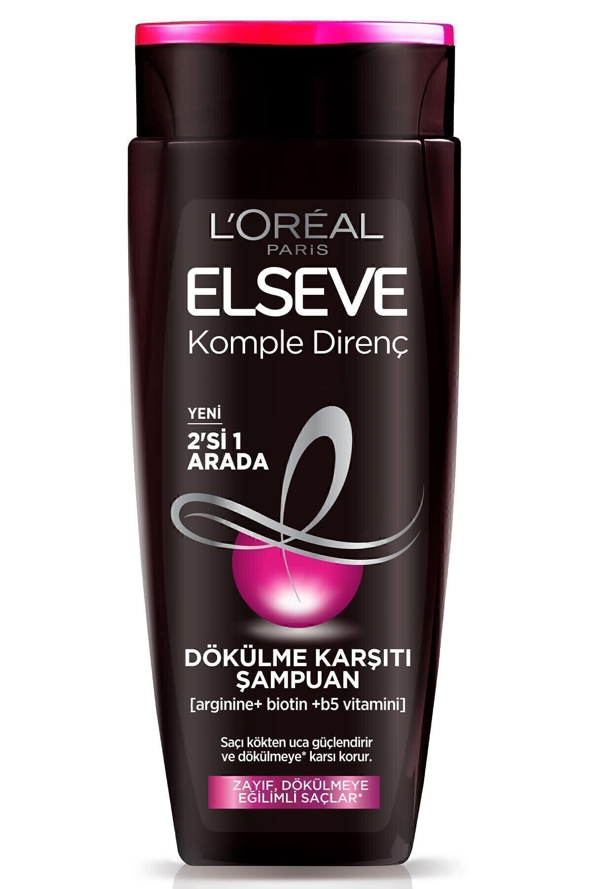 Elseve Komple Direnç Dökülme Karşıtı 2si 1Şampuan-