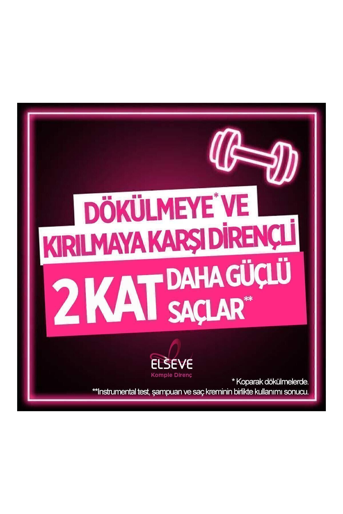 Elseve Komple Direnç Dökülme Karşıtı 2si 1Şampuan-