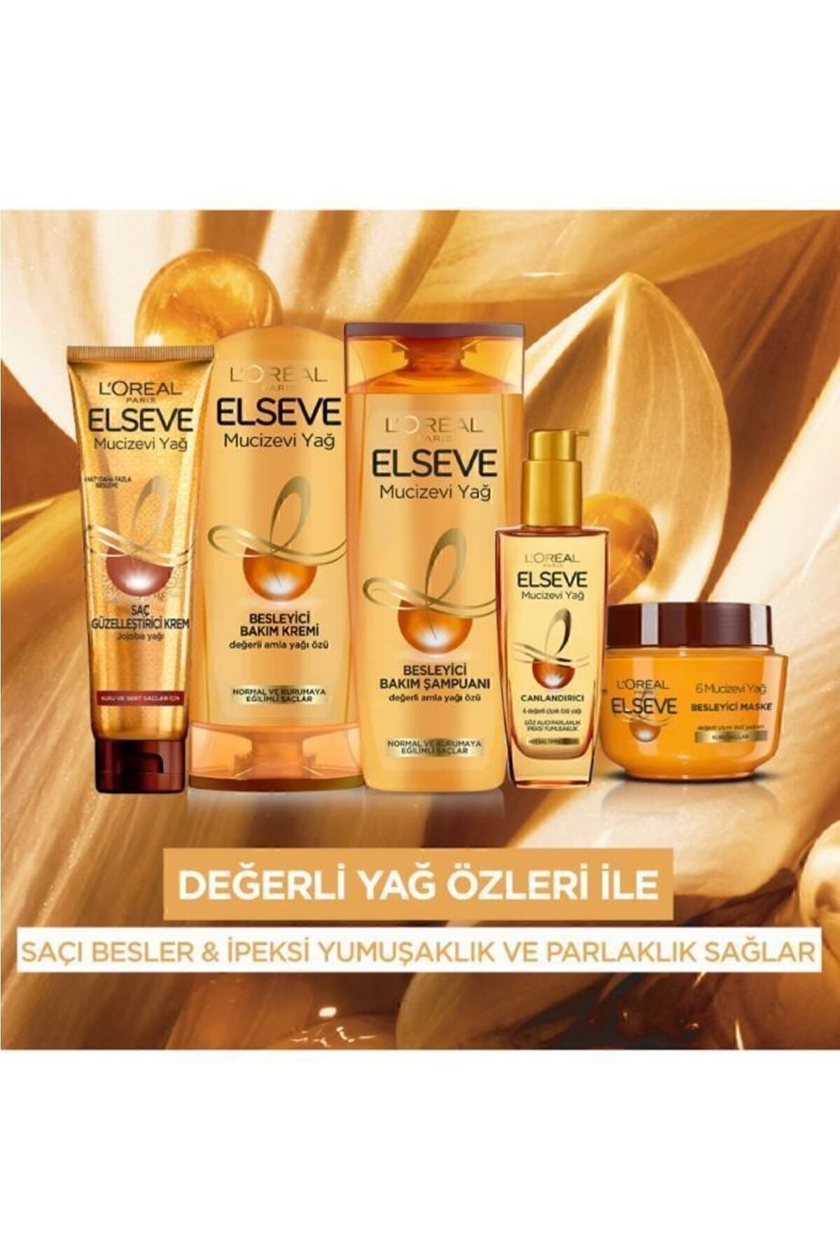 Elseve Mucizevi Yağ Besleyici Bakım Kremi 390 Ml-