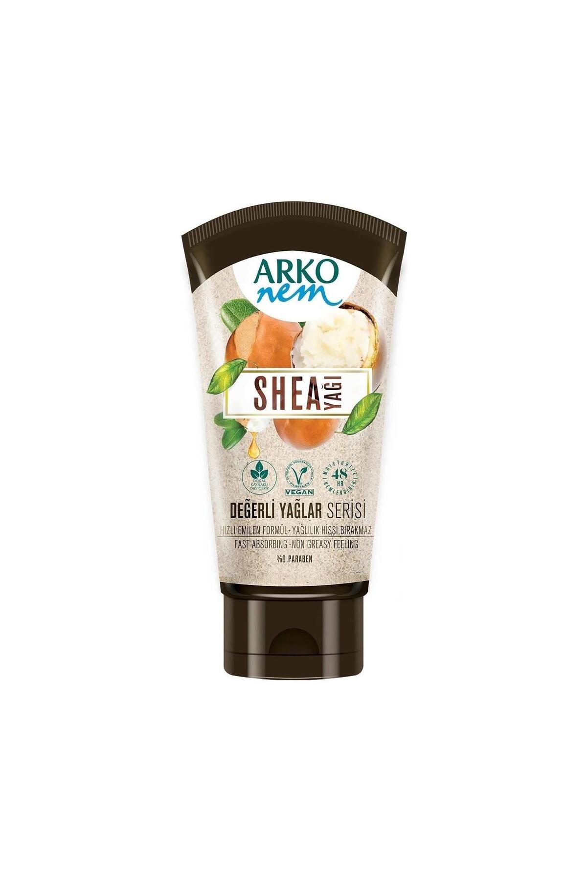 ARKO NEM DEĞERLİ YAĞLAR SEA YAĞI TÜP KREM 60 ML-