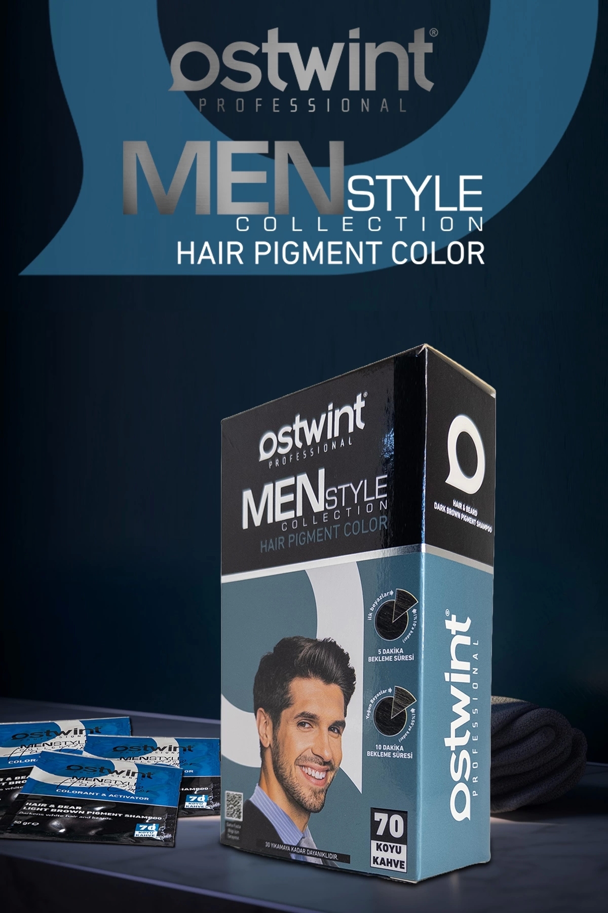 OSTWİNT PİGMENT COLOR SHAMPOO NO:70 KOYU KAHVE-