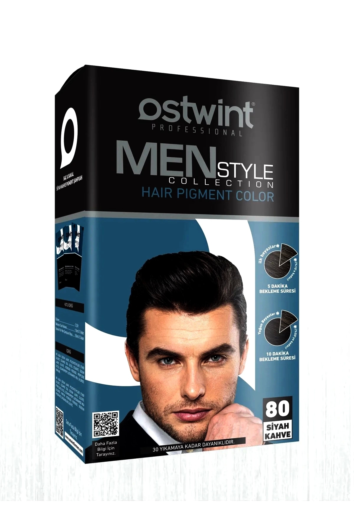 OSTWİNT PİGMENT COLOR SHAMPOO NO:80 KAHVE SİYAH-