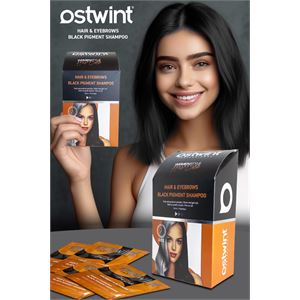 OSTWİNT BLACK SHAMPOO 25ML X 10 ADET-