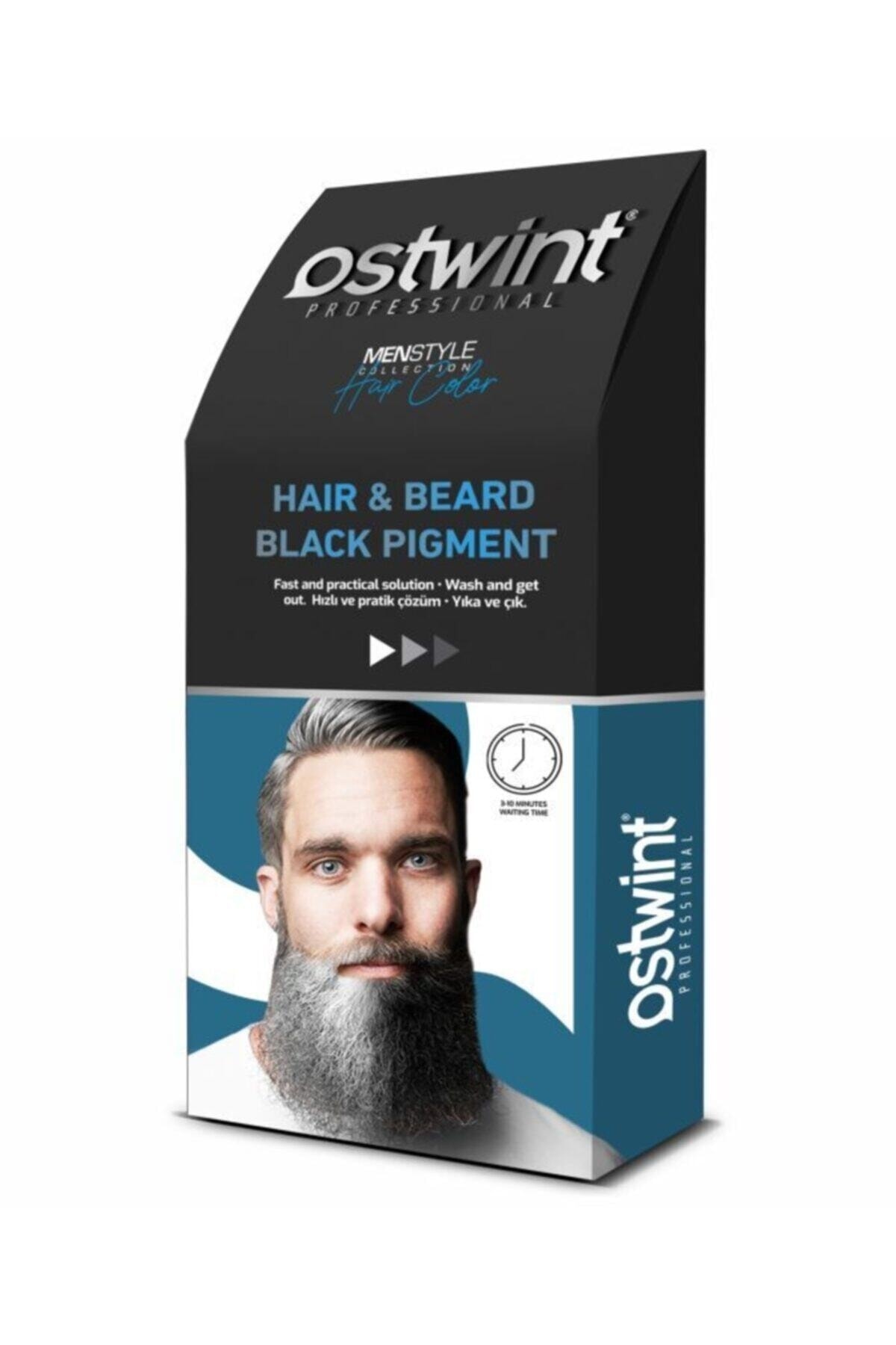 OSTWİNT BLACK SHAMPOO ERKEK 25ML X 10 ADET-