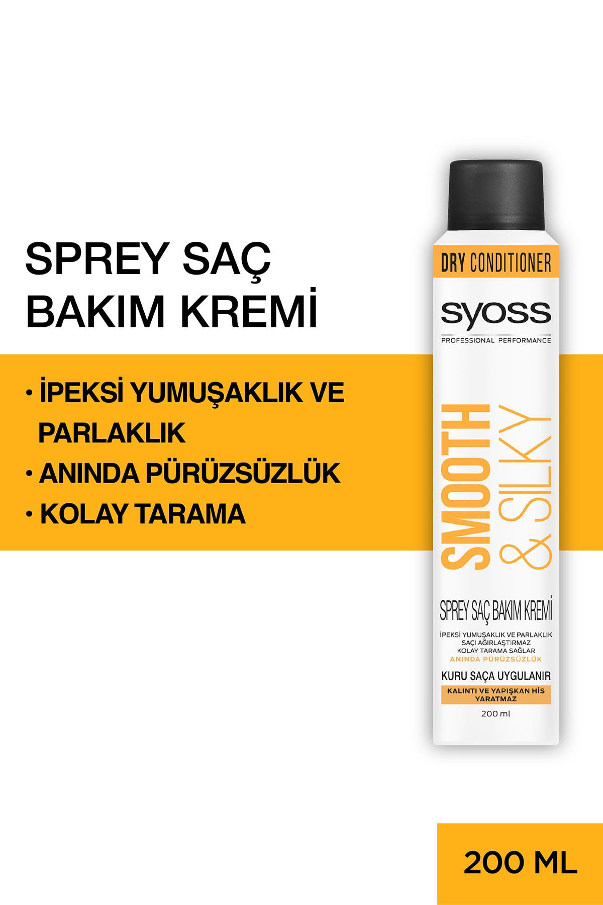 SYOSS SMOOTH & SİLKY SPREY SAÇ BAKIM KREMİ-