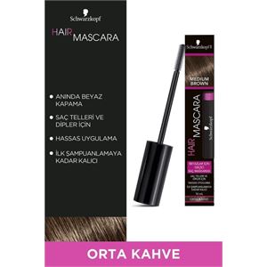 Schwarzkopf Saç Maskarası Orta Kahve 16ml-