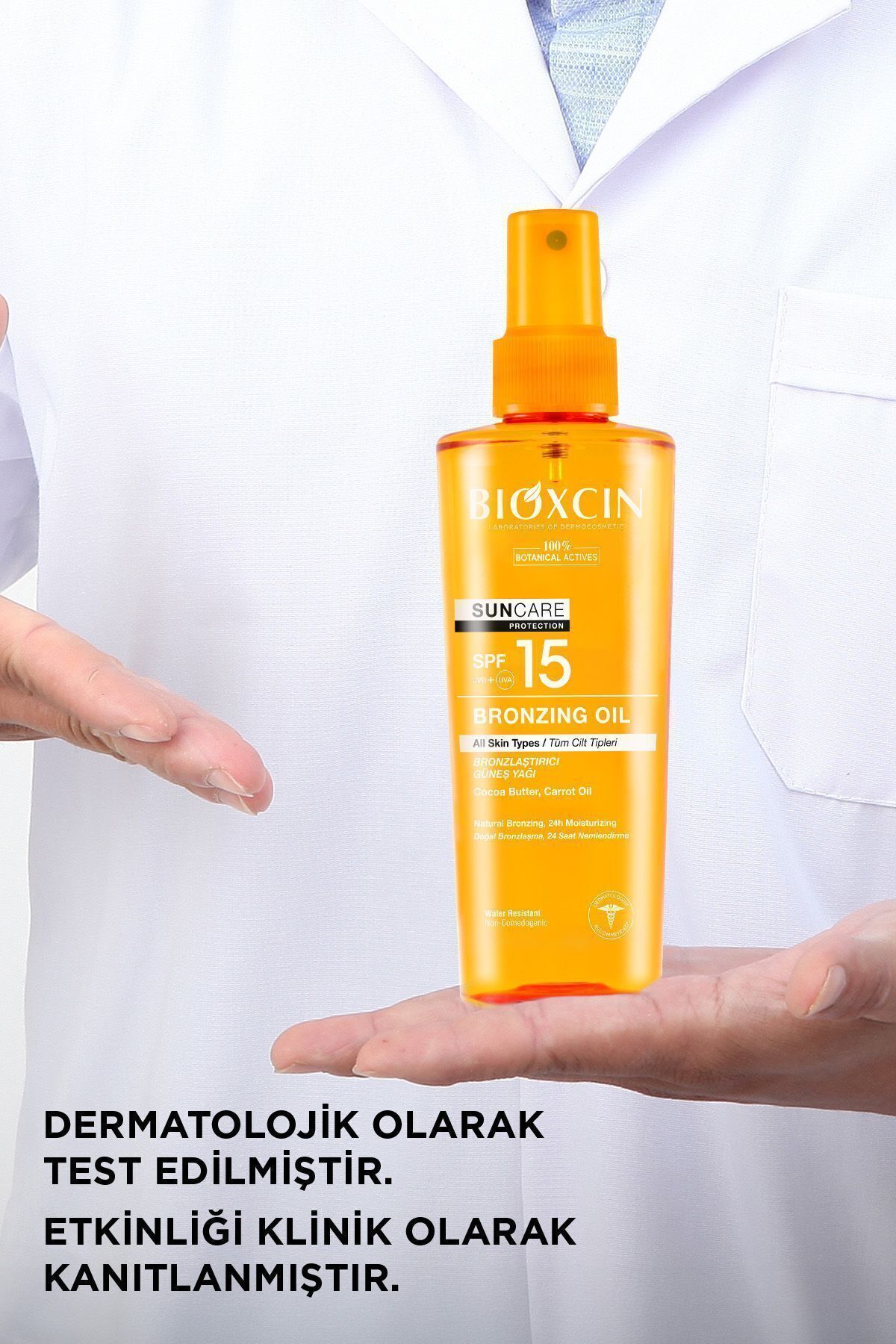 BİOXCİN SUN CARE BRONZLAŞTIRICI YAĞ 200 ML 15 SPF-