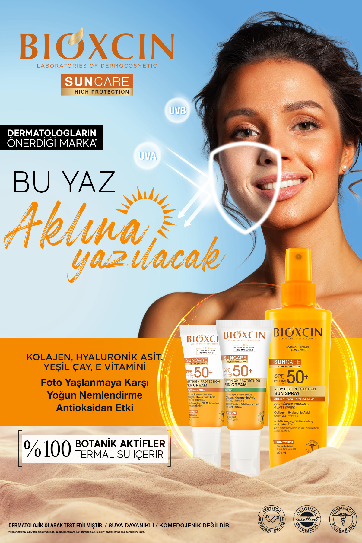 BİOXCİN SUN CARE ÇOK YÜKSEK KORUMALI TÜM CİLTLER-