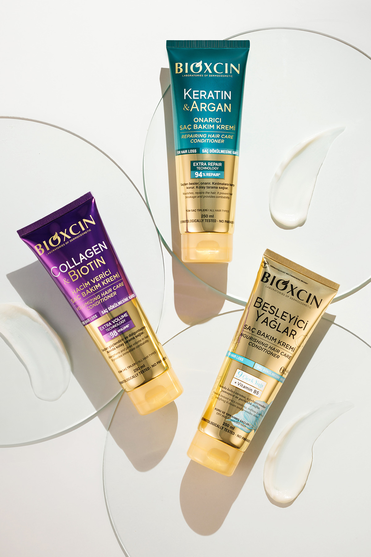 BİOXCİN KERATİN ARGAN ONARICI SAÇ BAKIM KREMİ 250-