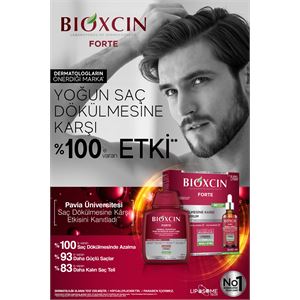BİOXCİN FORTE ŞAMPUAN 300 ML - YOĞUN DÖKÜLME KARŞI-