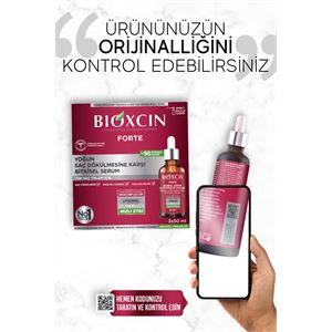 BİOXCİN FORTE YOĞUN SAÇ DÖKÜLMESİN KARŞI SERUM SET-