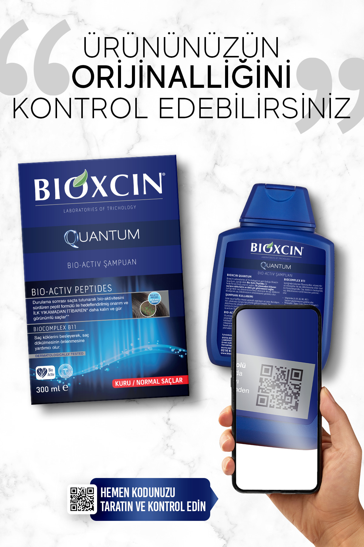 BİOXCİN QUANTUM ŞAMPUAN 3 AL 2 ÖDE KURU NORMAL SAÇLAR İÇİN-