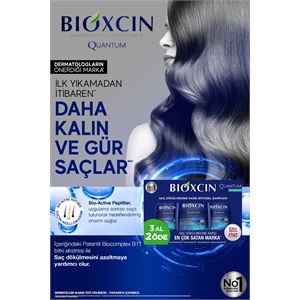 BİOXCİN QUANTUM ŞAMPUAN 3 AL 2 ÖDE YAĞLI SAÇLAR İÇİN-
