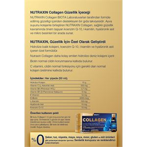 NUTRAXİN COLLAGEN GOLD QUALİTY 10X50 ML-