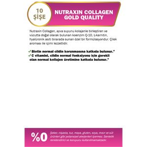 NUTRAXİN COLLAGEN GOLD QUALİTY 10X50 ML-