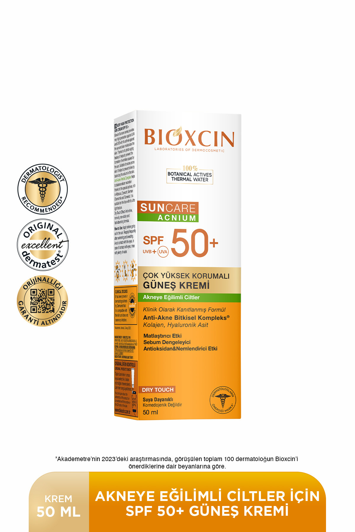 Bioxcin Sun Care Akneye Eğilimli Ciltler Için Güne-