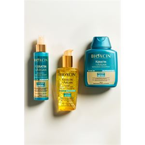 Bioxcin Keratin & Argan Onarıcı Sıvı Saç Bakım Kre-