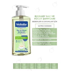 Biobaby Ultra Hassas Saç Ve Vücut Şampuanı 500 ml-