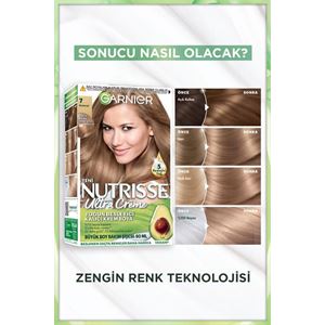 Garnier Nutrisse Yoğun Besleyici Saç Boyası 7-