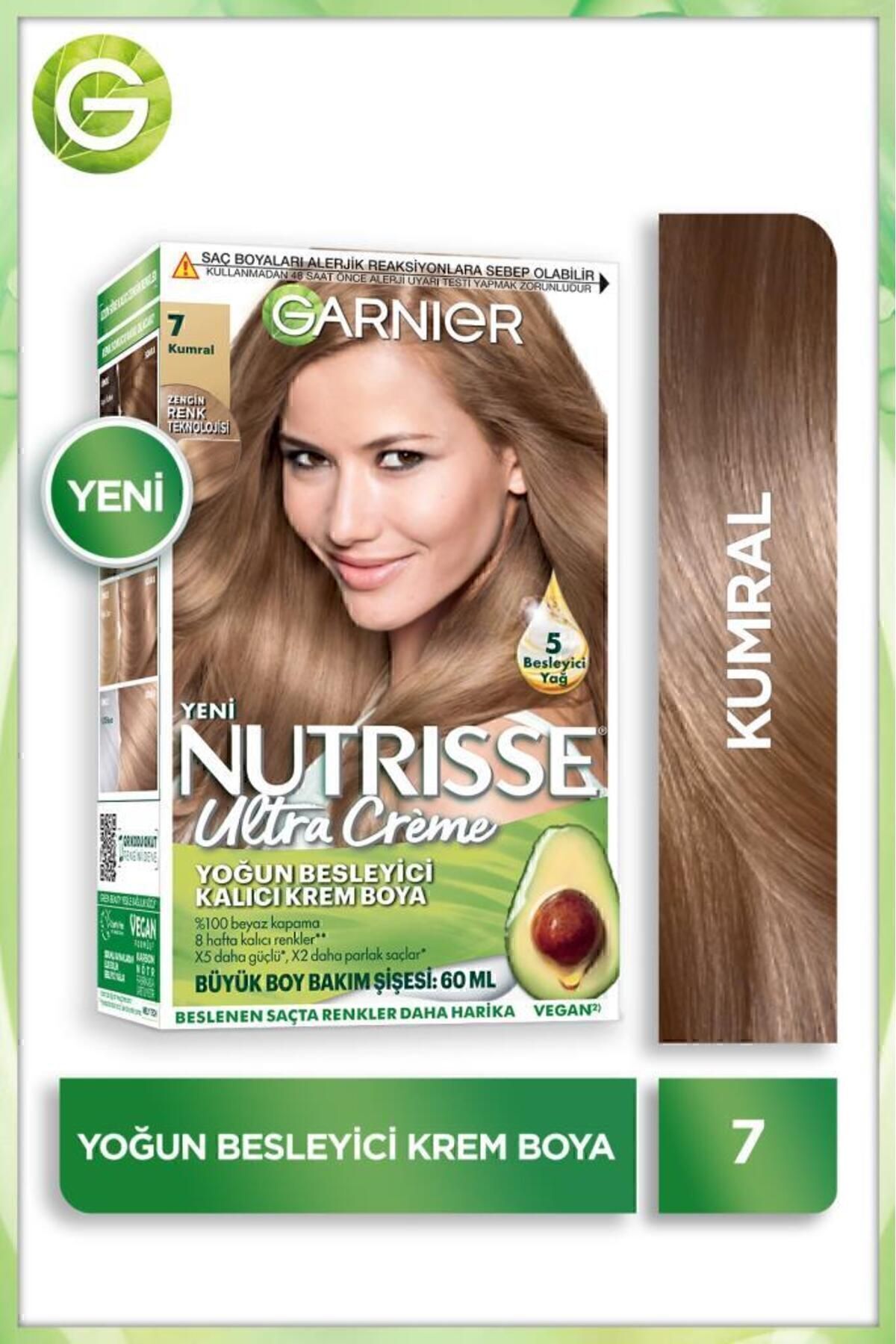 Garnier Nutrisse Yoğun Besleyici Saç Boyası 7-