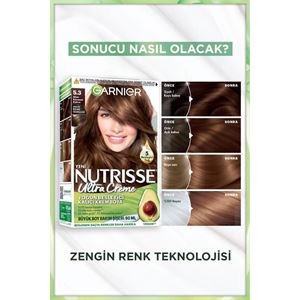 Garnier Nutrisse Yoğun Besleyici Saç Boyası 5.3-