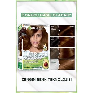 Garnier Nutrisse Yoğun Besleyici Saç Boyası 4.3-