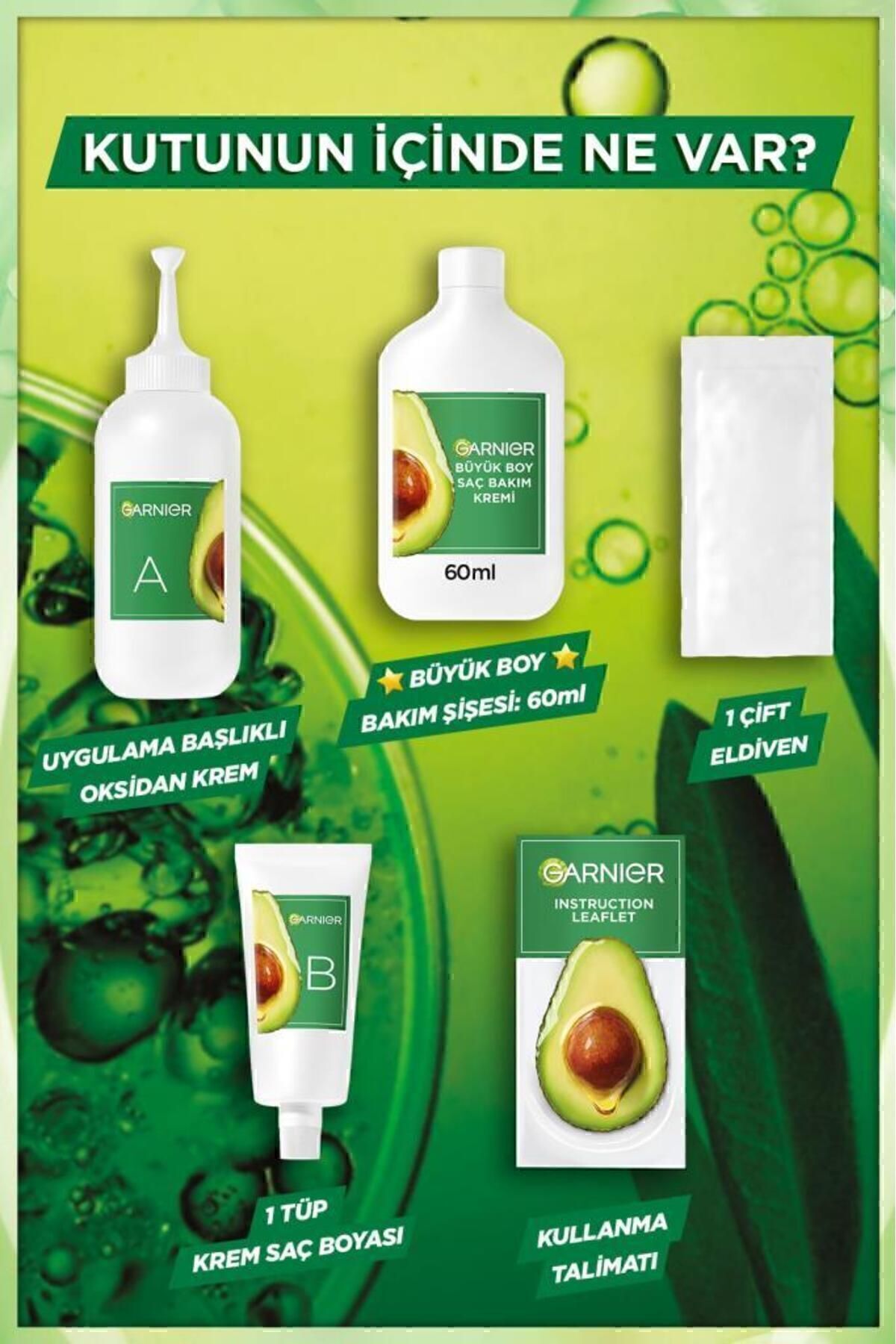 Garnier Nutrisse Yoğun Besleyici Saç Boyası 5.12-