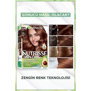Garnier Nutrisse Yoğun Besleyici Saç Boyası 5.35-